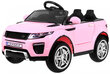 Dvivietis vaikiškas elektromobilis Rapid Racer, rožinis цена и информация | Elektromobiliai vaikams | pigu.lt