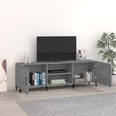 Televizoriaus spintelė, pilka ąžuolo, 150x30x50cm, mediena kaina ir informacija | TV staliukai | pigu.lt