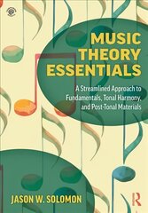 Music Theory Essentials: A Streamlined Approach to Fundamentals, Tonal Harmony, and Post-Tonal Materials цена и информация | Книги об искусстве | pigu.lt