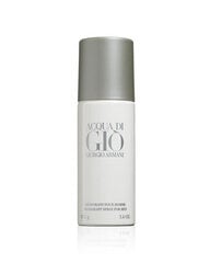 Purškiams dezodorantas Giorgio Armani Acqua di Gio vyrams 150 ml kaina ir informacija | Giorgio Armani Apranga, avalynė, aksesuarai | pigu.lt