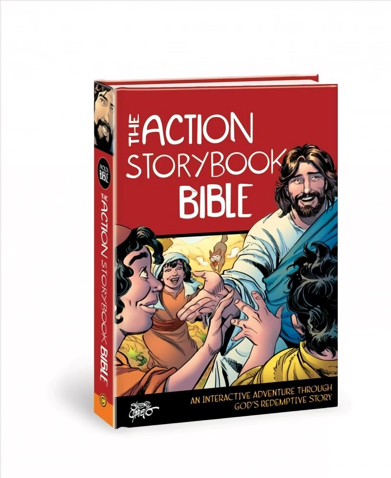 Action Storybook Bible: An Interactive Adventure Through God's Redemptive Story kaina ir informacija | Knygos paaugliams ir jaunimui | pigu.lt