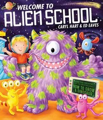 Welcome to Alien School цена и информация | Книги для самых маленьких | pigu.lt