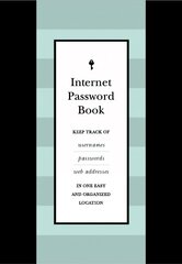 Internet Password Book: Keep Track of Usernames, Passwords, and Web Addresses in One Easy and Organized Location, Volume 9 цена и информация | Книги по экономике | pigu.lt