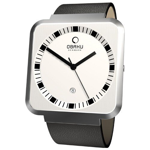 Vyriškas laikrodis Obaku Danija V139GCIRB цена и информация | Vyriški laikrodžiai | pigu.lt