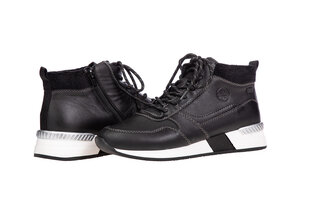 90431 Rieker Ботинки Женские черный цена и информация | Спортивная обувь, кроссовки для женщин | pigu.lt