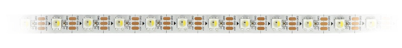 RGB LED juosta SK6812, IP30, 5m цена и информация | LED juostos | pigu.lt