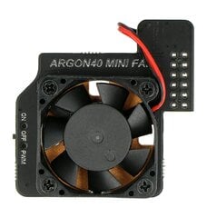 Argon Mini ventiliatorius, skirtas Raspberry Pi 4B su jungikliu ir radiatoriumi kaina ir informacija | Atviro kodo elektronika | pigu.lt