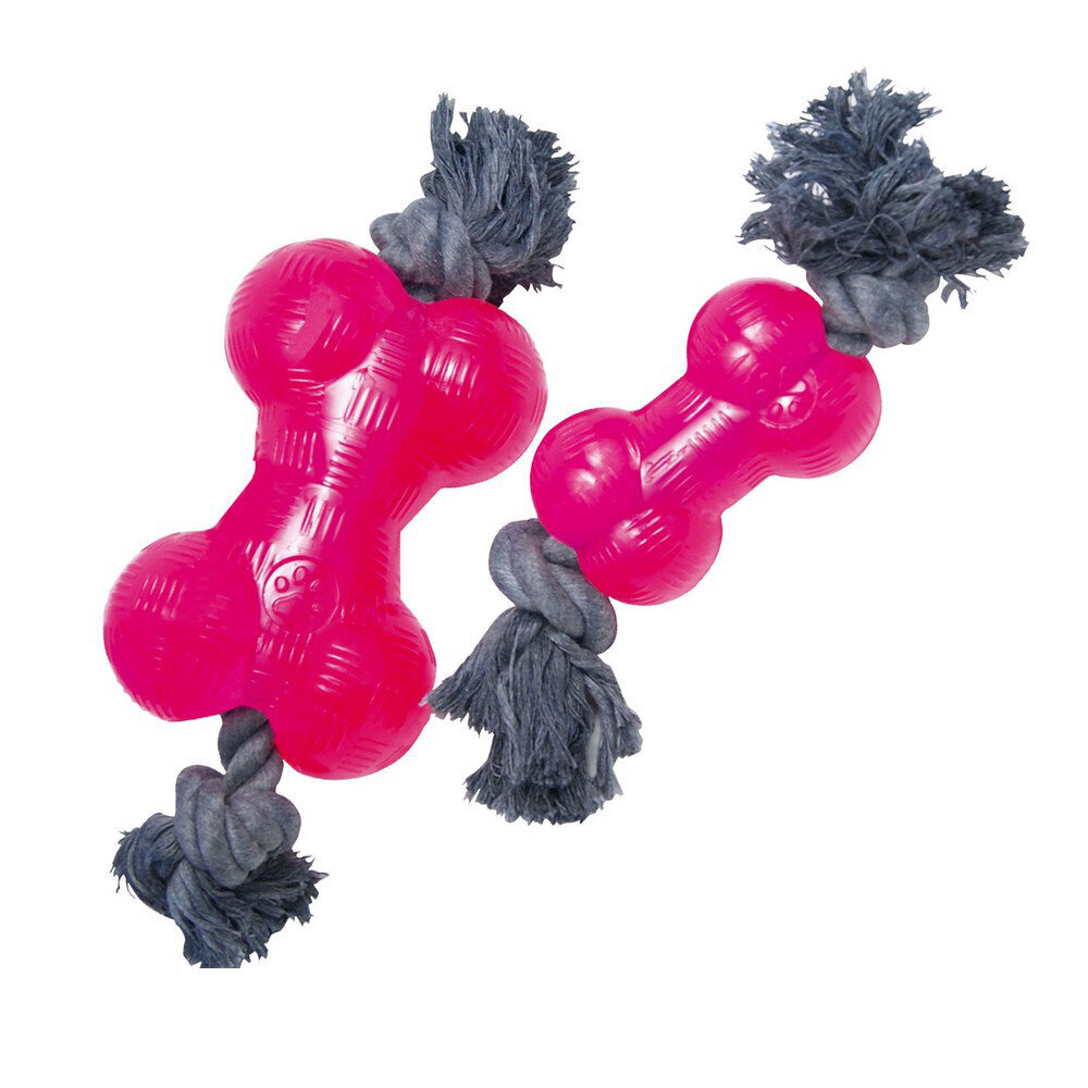 Gloria šuns žaislas - kaulas, rožinis, 9 cm цена и информация | Žaislai šunims | pigu.lt