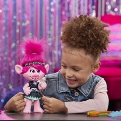 Lėlė Hasbro The Trolls 2 Poppy Pop & Rock Doll kaina ir informacija | Žaislai mergaitėms | pigu.lt