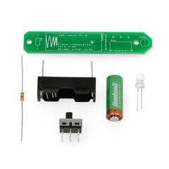 LED žibintuvėlio rinkinys su baterija, Kitronik 2114 kaina ir informacija | Žibintuvėliai, prožektoriai | pigu.lt