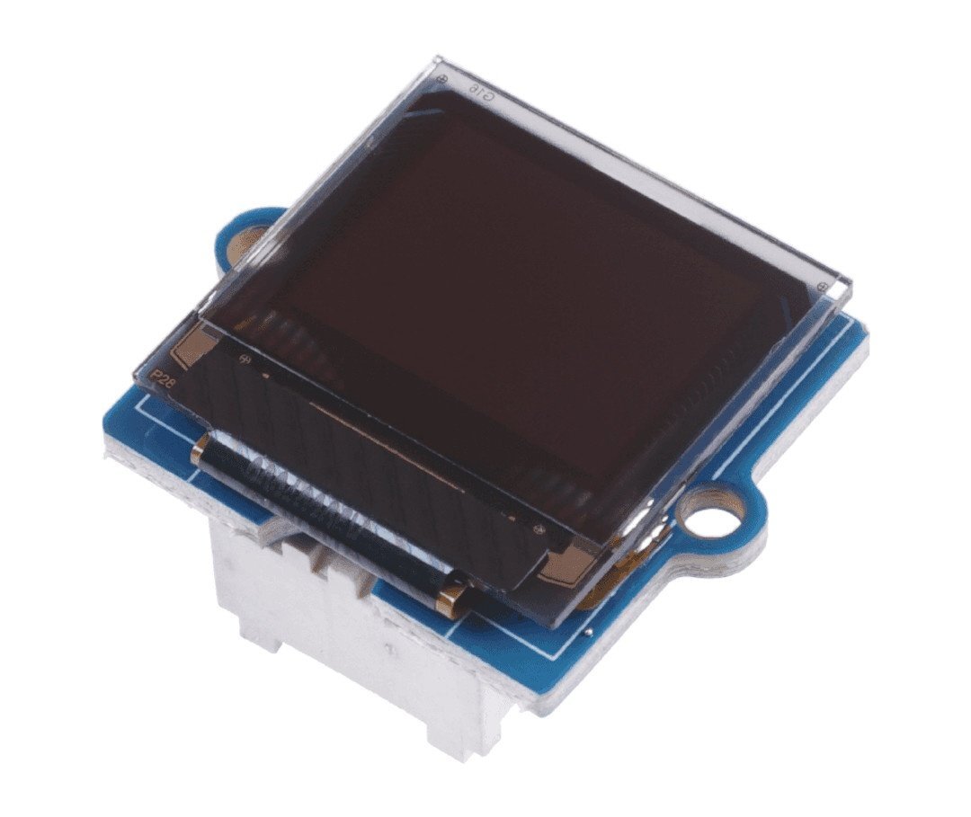 Grove - 0.66” OLED (SSD1306) 64x48px I2C - Seeedstudio 104020248 цена и информация | Atviro kodo elektronika | pigu.lt
