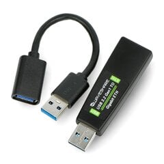 USB 3.2 į Ethernet Gigabit Waveshare 20162 kaina ir informacija | Adapteriai, USB šakotuvai | pigu.lt