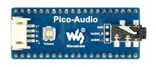 Garso išplėtimas + 2x 5W garsiakalbis, skirtas Raspberry Pi Pico - Waveshare 20167 kaina ir informacija | Atviro kodo elektronika | pigu.lt