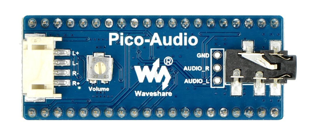 Garso išplėtimas + 2x 5W garsiakalbis, skirtas Raspberry Pi Pico - Waveshare 20167 kaina ir informacija | Atviro kodo elektronika | pigu.lt