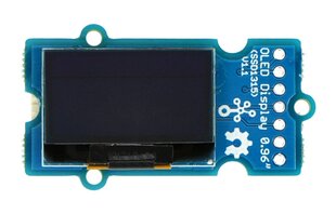 Grove - 0.96” OLED (SSD1315) 128x64px SPI/I2C ekranas - Seeedstudio 104020249 kaina ir informacija | Atviro kodo elektronika | pigu.lt