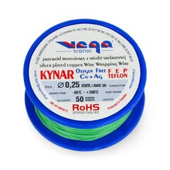 Montavimo laidas Kynar 0.25 mm/AWG 30 kaina ir informacija | Mechaniniai įrankiai | pigu.lt