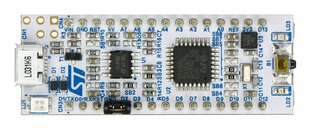 STM32 NUCLEO-32 L031K6 - su STM32L031K6 MCU - suderinamas su Arduino Nano цена и информация | Электроника с открытым кодом | pigu.lt