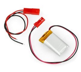 Аккумулятор Akyga AN-15598 Li-Pol 250mAh 1S 3.7V JST-BEC цена и информация | Akumuliatoriai | pigu.lt