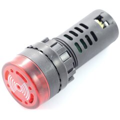 LED indikatorius 230VAC, 28mm kaina ir informacija | Mechaniniai įrankiai | pigu.lt