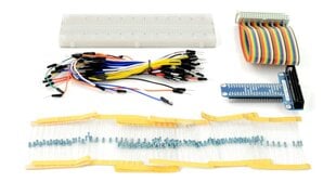 ProtoKit prototipo rinkinys, skirtas Raspberry Pi 4B/3B+/3B/2B kaina ir informacija | Atviro kodo elektronika | pigu.lt