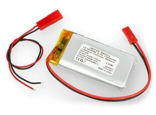 Akumuliatorius Akyga AN-15630 Li-Pol 1700mAh 1S 3.7V JST-BEC kaina ir informacija | AD Autoprekės | pigu.lt