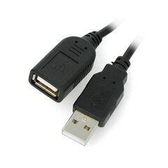 OEM, 2xUSB A, 0.5m цена и информация | Кабели и провода | pigu.lt