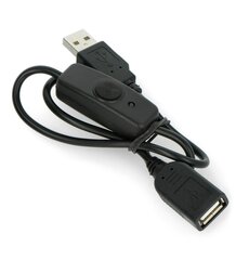 OEM, 2xUSB A, 0.5m цена и информация | Кабели и провода | pigu.lt