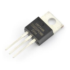 Tranzistoriai N- MosfetIRFZ44N - THT - 5 vnt kaina ir informacija | Mechaniniai įrankiai | pigu.lt