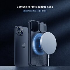 Nillkin CamShield PRO Apple iPhone 14 Plus Black kaina ir informacija | Telefono dėklai | pigu.lt