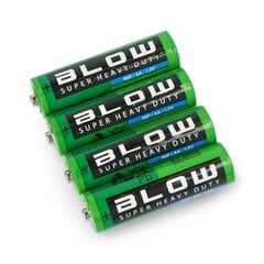 AA baterija Blow, 4 vnt kaina ir informacija | Elementai | pigu.lt