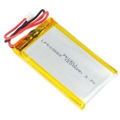 Pimorini Li-Pol 1200mAh 3.7V JST kaina ir informacija | Akumuliatoriai telefonams | pigu.lt