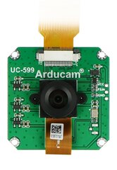 ArduCam OV9281 1Mpx Global Shutter kamera su plataus kampo M12 objektyvu, skirta Raspberry Pi, MIPI, NoIR, vienspalvis цена и информация | Электроника с открытым кодом | pigu.lt