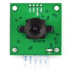 ArduCam OV5647 5Mpx kamera su HX-27227 M12x0.5 objektyvu, skirta Raspberry Pi цена и информация | Электроника с открытым кодом | pigu.lt