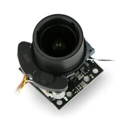 Arducam OV5647DS 5Mpx 1/4 PTZ kamera, skirta Raspberry Pi, 1080p kaina ir informacija | Atviro kodo elektronika | pigu.lt