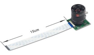 Kamera ArduCam Sony IMX219 8MPx su CS laikikliu, naktinis matymas su objektyvu LS-2718, skirtas Raspberry Pi kaina ir informacija | Atviro kodo elektronika | pigu.lt