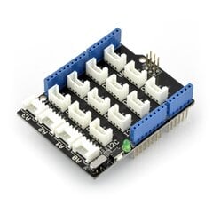 Grove, Base Shield v2, Arduino priedėlis цена и информация | Электроника с открытым кодом | pigu.lt
