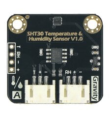 Analoginis temperatūros ir drėgmės jutiklis, SHT30, DFRobot DFR0588 kaina ir informacija | Davikliai, jutikliai | pigu.lt