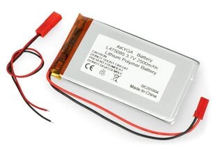 Аккумулятор Akyga AN-15640, литий-полимерный, 2500мАч, 1 Вт, 3,7 В цена и информация | Akumuliatoriai | pigu.lt