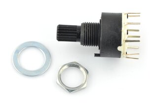 8 padėčių sukamasis jungiklis, 30 mm kaina ir informacija | Elektros jungikliai, rozetės | pigu.lt