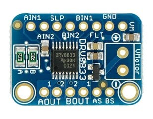 Adafruit žingsninio variklio valdiklio plokštė 3297 DRV8833 DC / цена и информация | Выключатели, розетки | pigu.lt