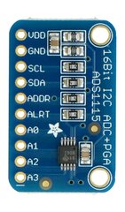 ADS1115 16 bitų ADC, 4 kanalai su programuojamu stiprintuvu, Adafruit 1085 цена и информация | Динозавр Silverlit Mega Dino Biopod | pigu.lt