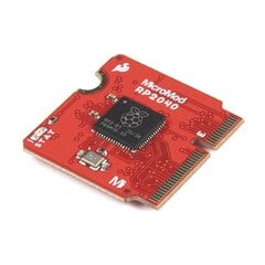 SparkFun MicroMod, RP2040 modulis, DEV-17720 kaina ir informacija | Atviro kodo elektronika | pigu.lt