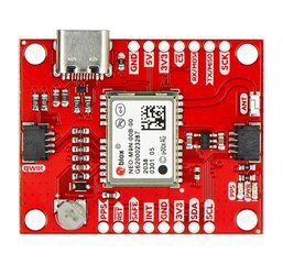 GPS NEO-M9N modulis su įmontuota antena, Qwiic, SparkFun GPS-15733 цена и информация | Электроника с открытым кодом | pigu.lt