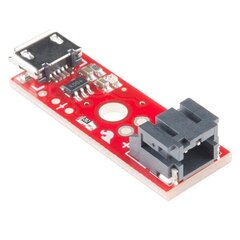 Li-Pol įkroviklio modulis 1S 3.7 V microUSB, SparkFun PRT-10217 kaina ir informacija | Atviro kodo elektronika | pigu.lt