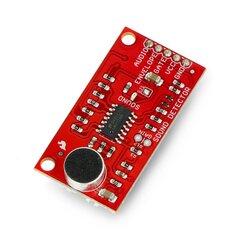 Garso detektorius, mikrofonas, lituota jungtimi, SparkFun SEN-14262 цена и информация | Электроника с открытым кодом | pigu.lt