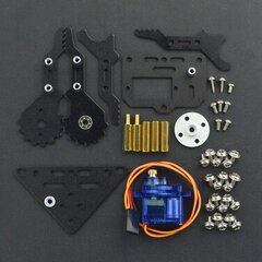 DFRobot micro:Maqueen Mechanic, Beetle, rinkinys su žnyplėmis ir servo varikliu, DFRobot ROB0156-B kaina ir informacija | Atviro kodo elektronika | pigu.lt