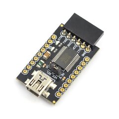 DFRobot keitiklis USB-UART FTDI FT232RL 3.3 V / 5 V miniUSB цена и информация | Электроника с открытым кодом | pigu.lt