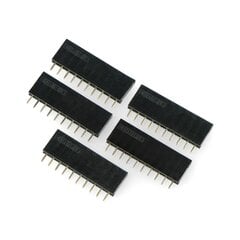 Karpomas lizdas 1x10 Arduino, 5vnt. kaina ir informacija | Tvirtinimo detalės | pigu.lt