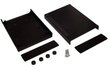Kradex plastikinė dėžutė Z112A 186x136x40mm juoda kaina ir informacija | Daiktadėžės | pigu.lt