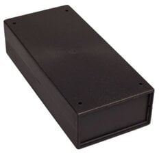 Kradex plastikinė dėžutė Z5B 200x90x49mm juoda kaina ir informacija | Daiktadėžės | pigu.lt